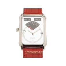 D&G orologio Seaquest acciaio cinturino rosso  DW0124